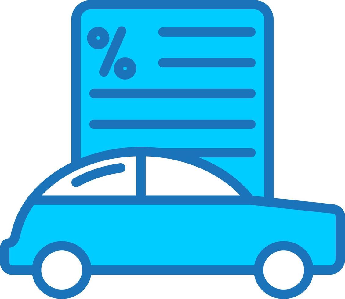 Car Loan Vector  Icon