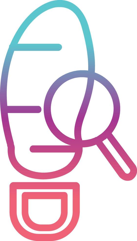 Trace Vector Icon