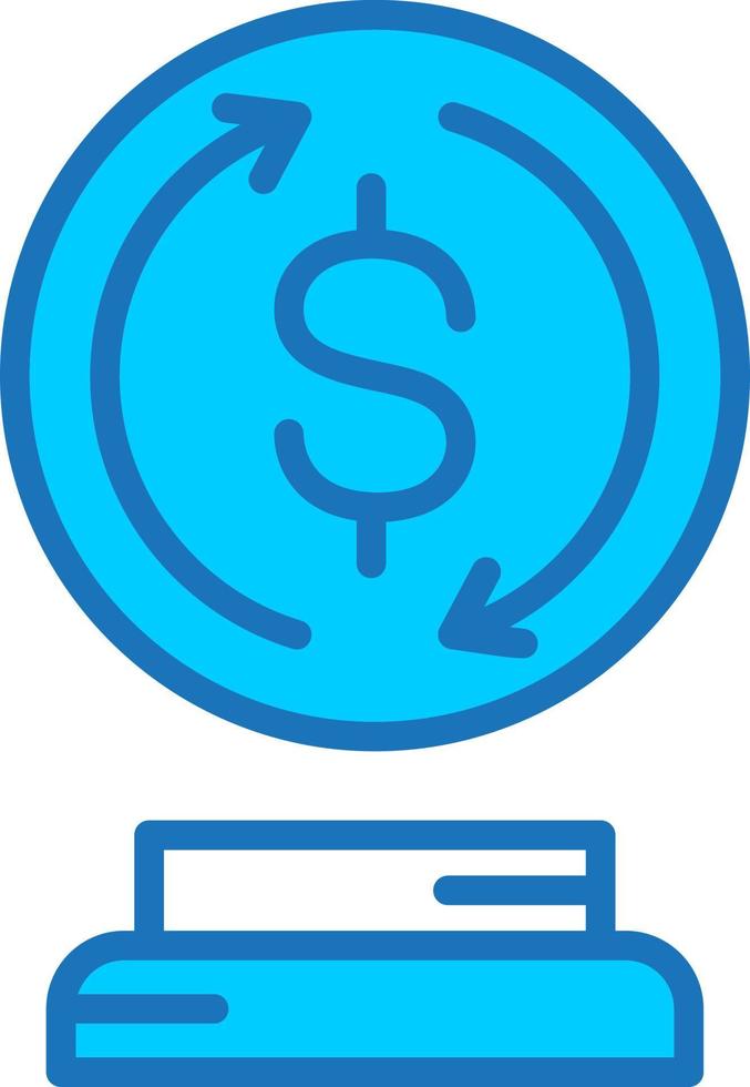 Exchange Rate Vector  Icon