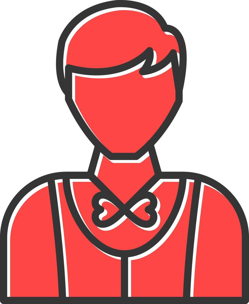 Man Creative Icon Design vector