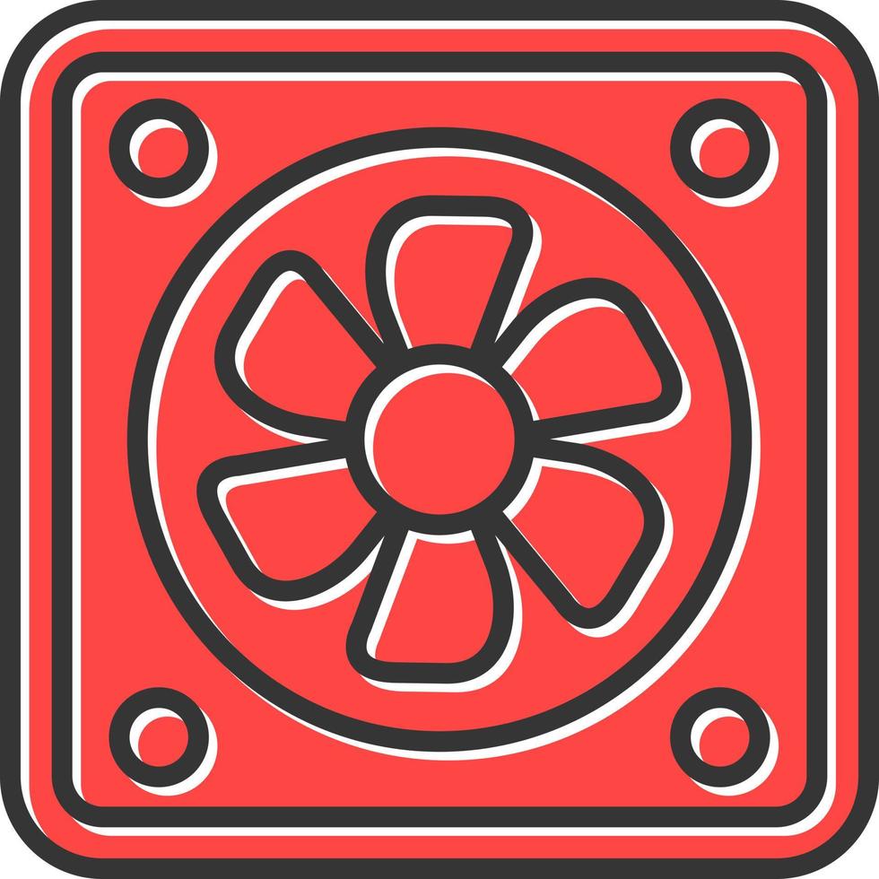 Fan Creative Icon Design vector
