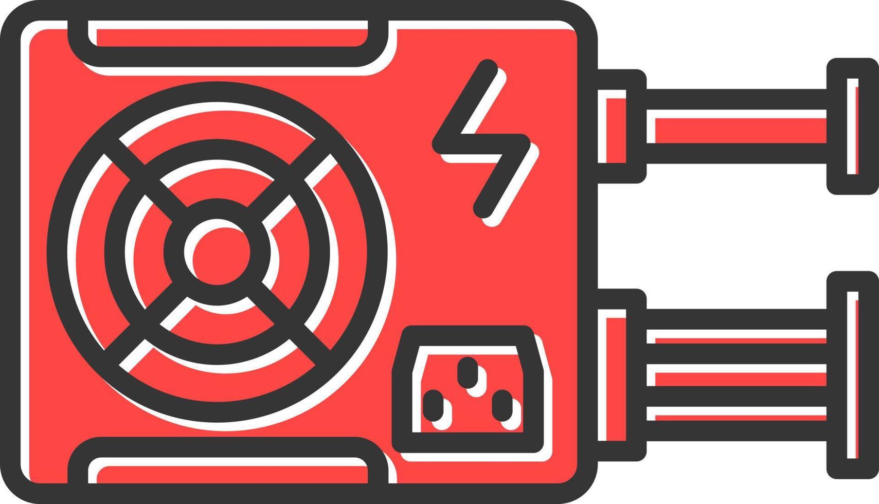 Power Supply Creative Icon Design vector