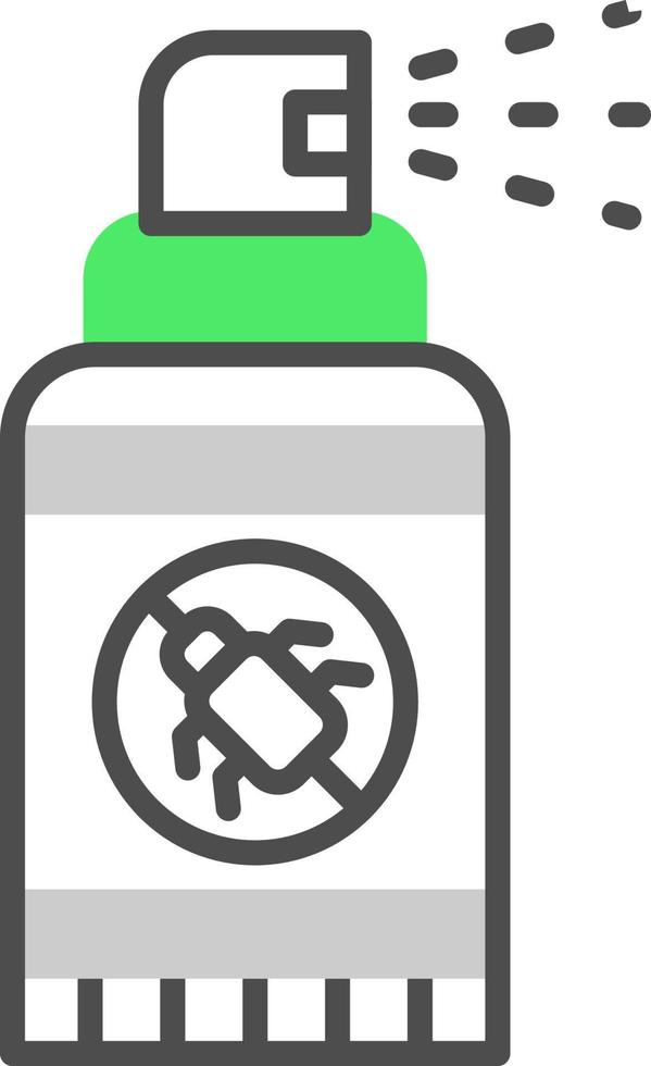 Spray Bottle Creative Icon Design vector