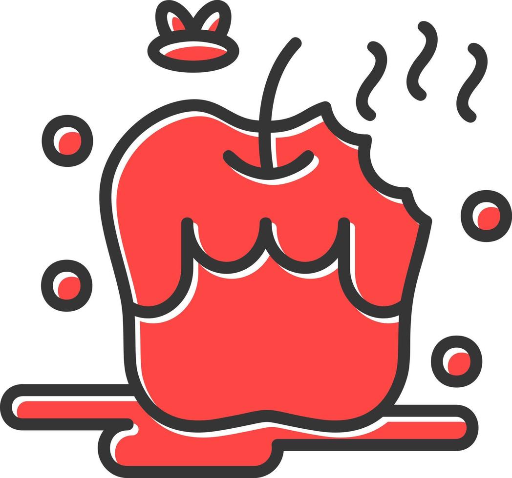 Rotten Creative Icon Design vector