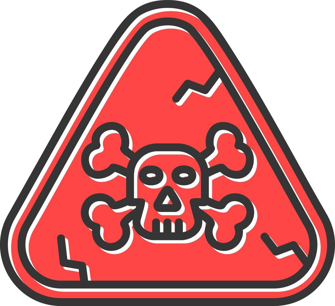 Dangerous Creative Icon Design vector