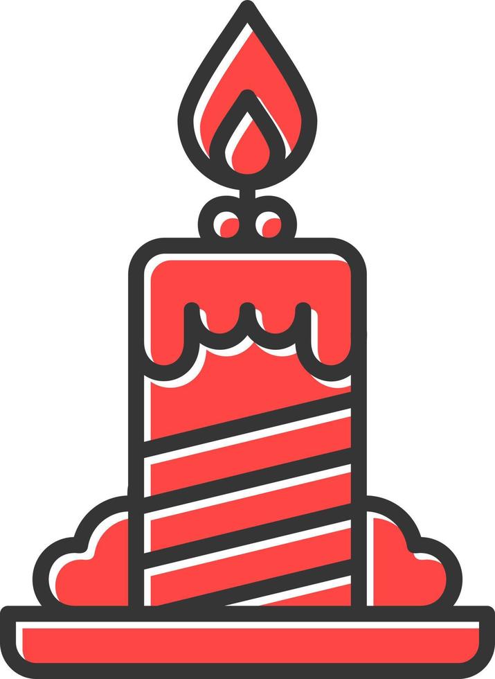 Candle Creative Icon Design vector