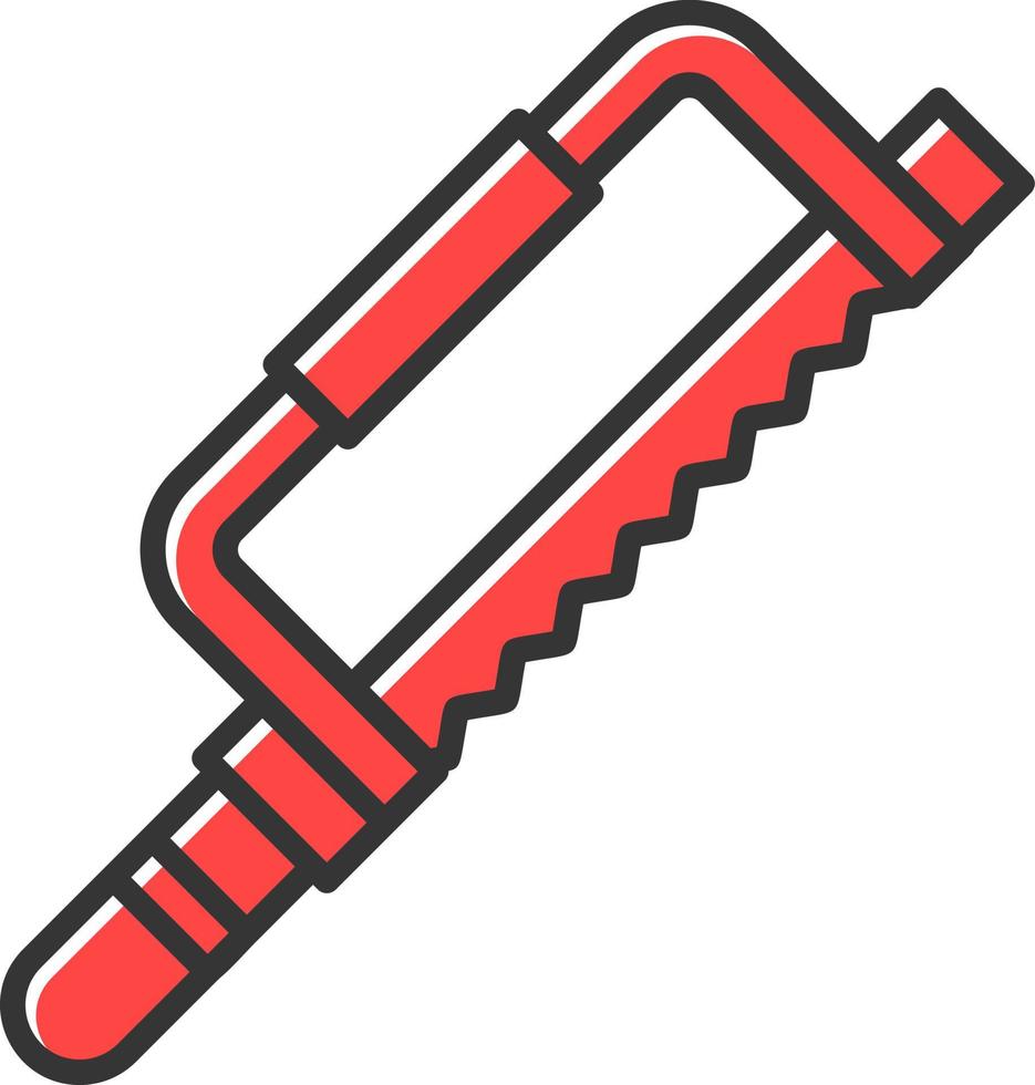 Coping Saw Creative Icon Design vector