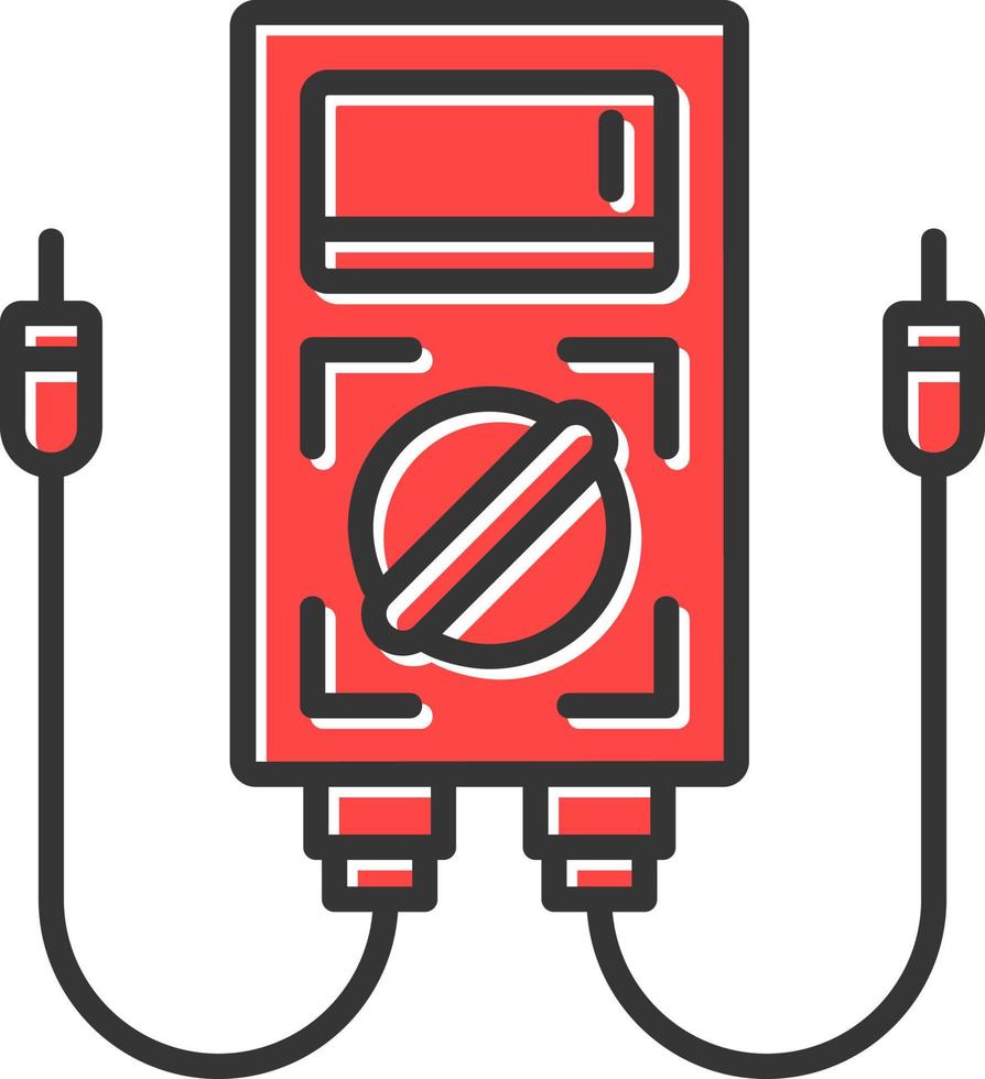 Multimeter Creative Icon Design vector