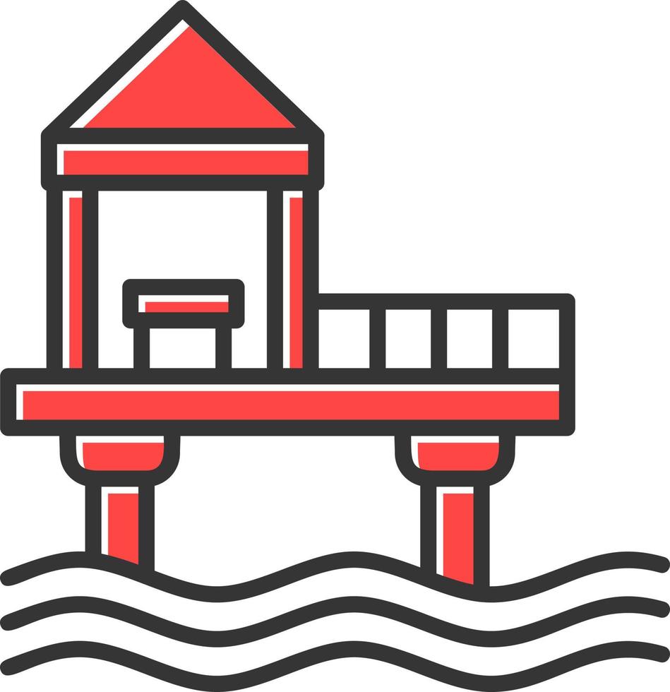 Dock Creative Icon Design vector
