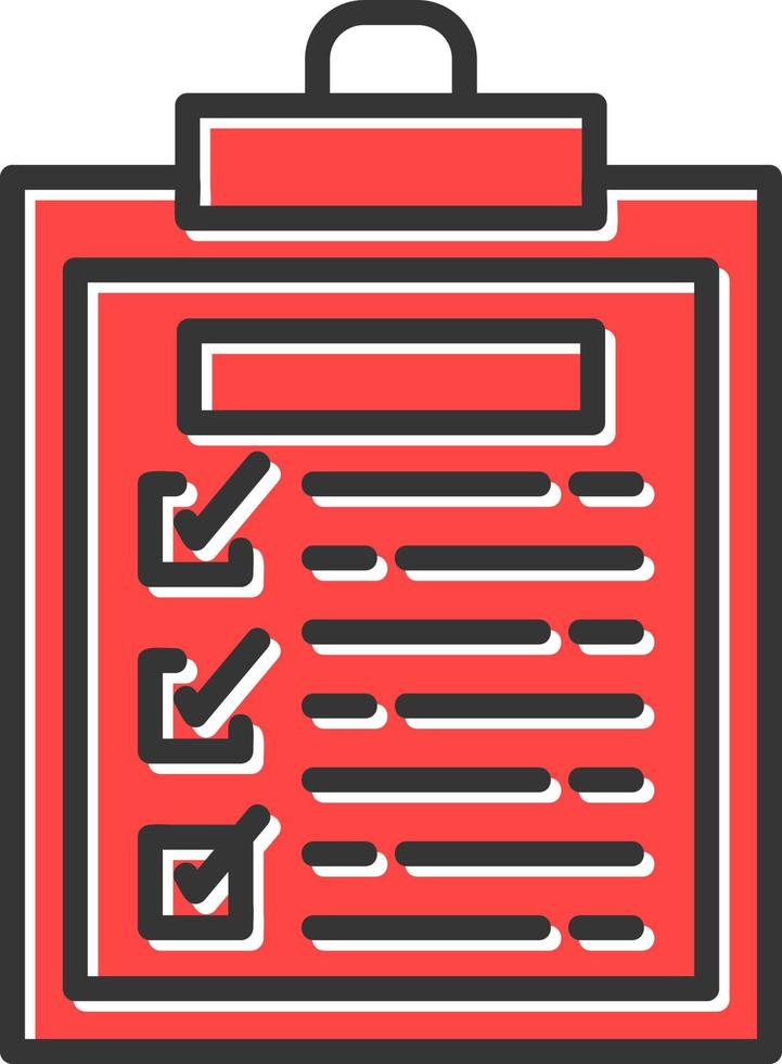 Checklist Creative Icon Design vector