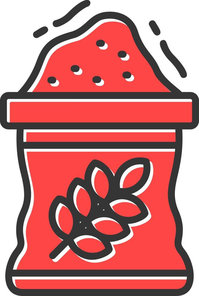 Flour Creative Icon Design vector
