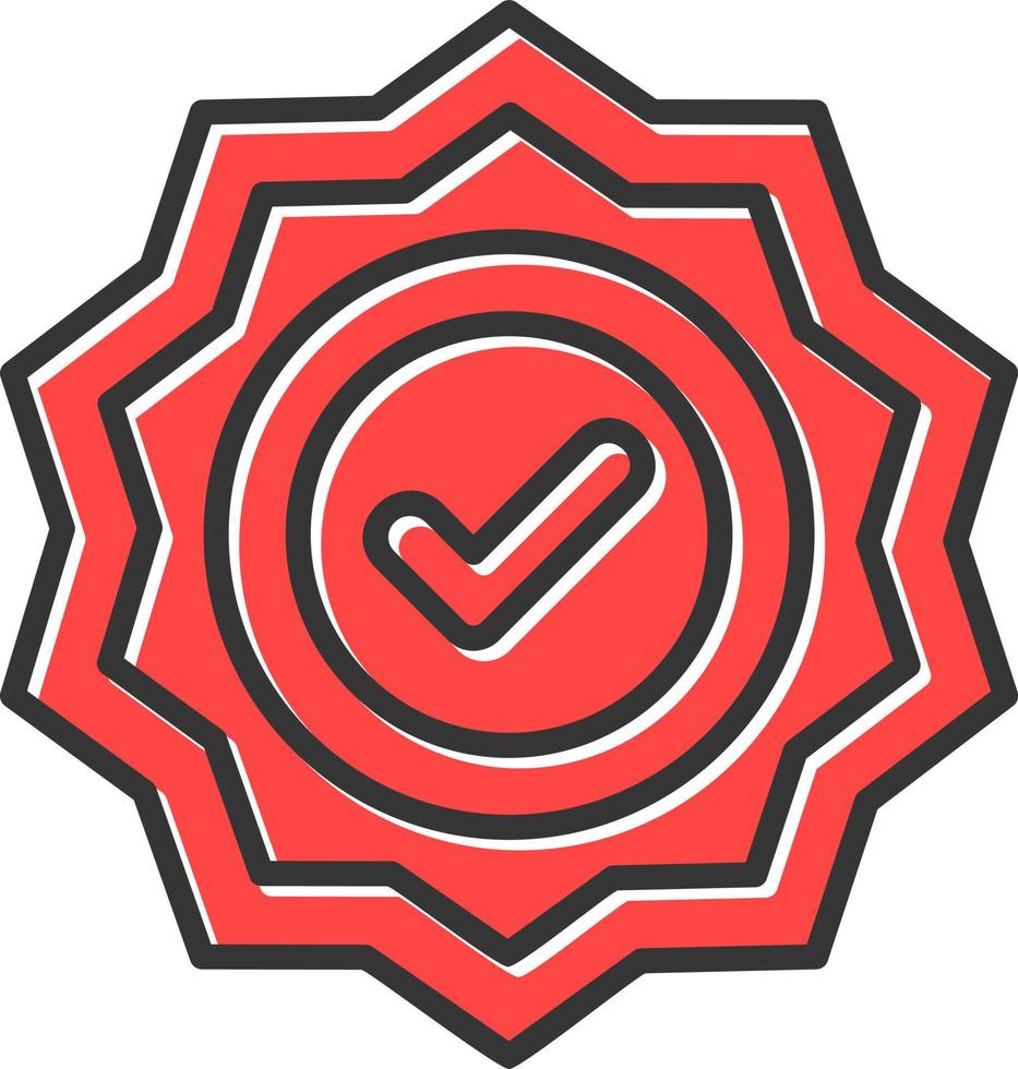 Approve Creative Icon Design vector