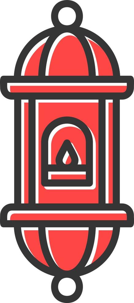 Lantern Creative Icon Design vector