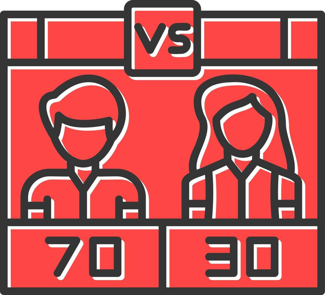 Poll Creative Icon Design vector