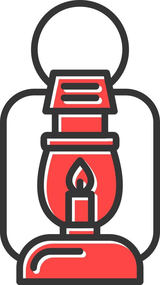 Lantern Creative Icon Design vector