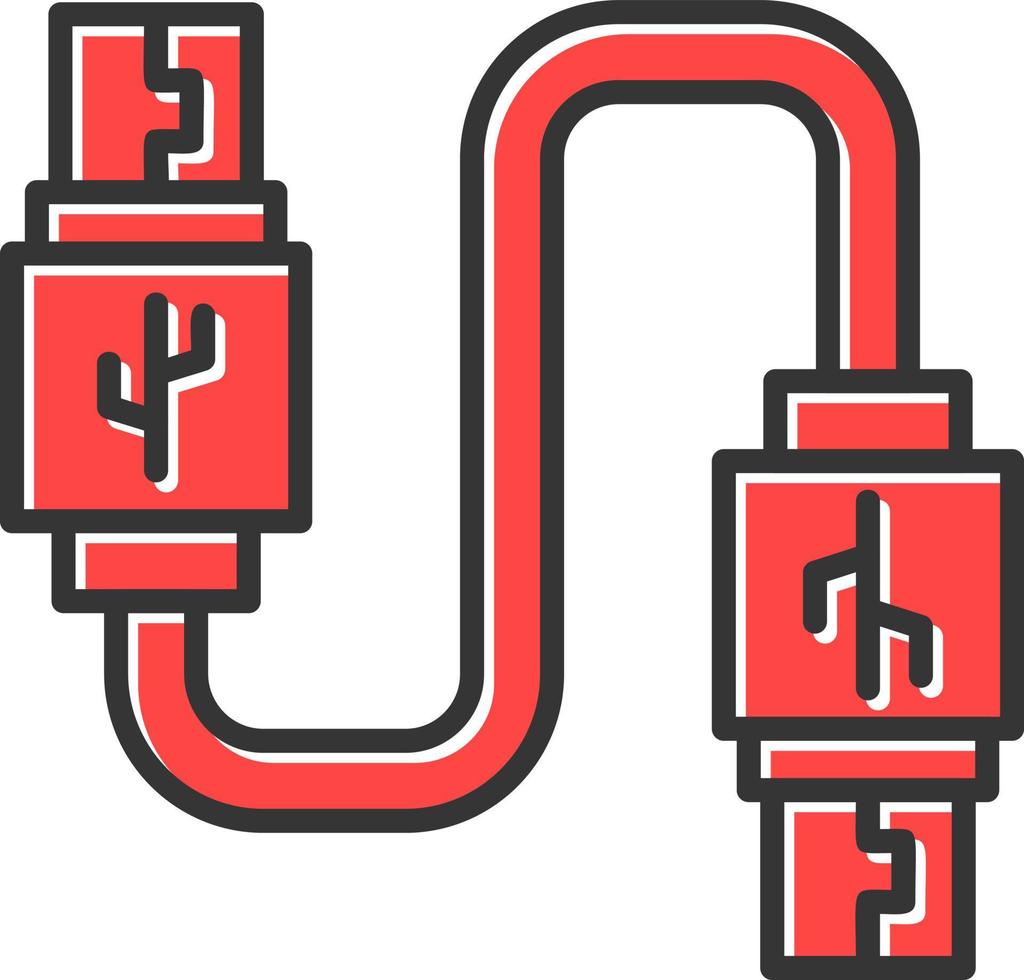 Usb Connection Creative Icon Design vector