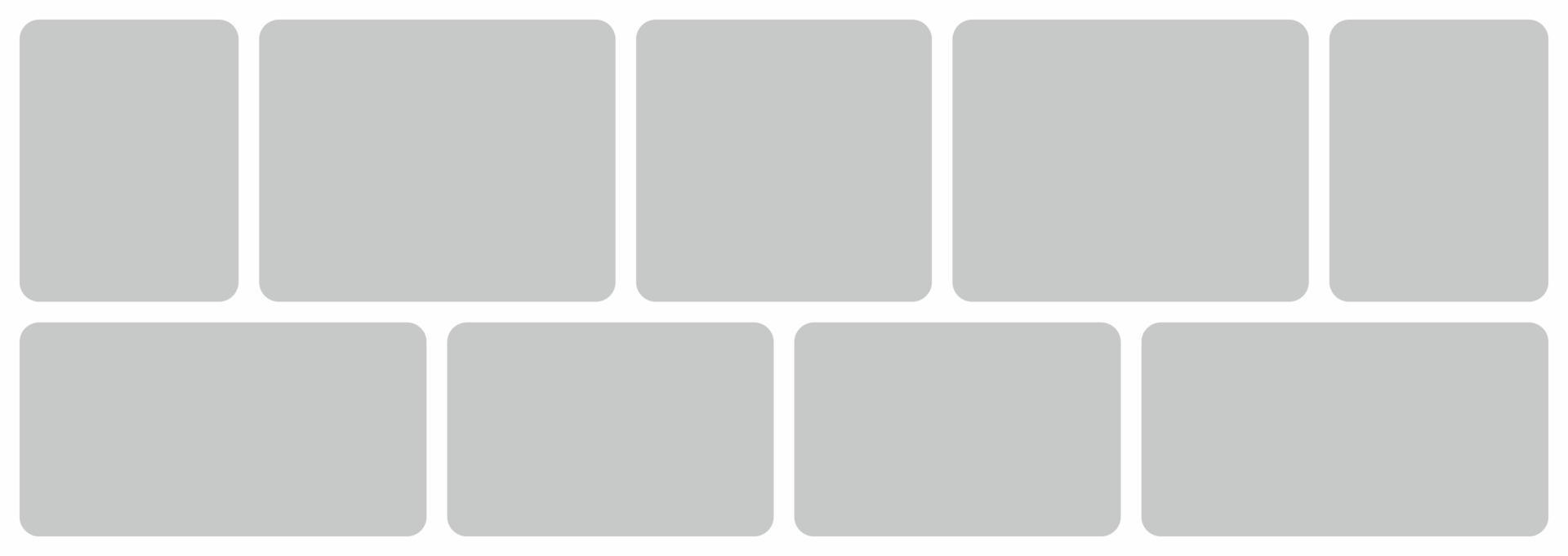 Pictures or photos frame collage. comics page grid layout abstract photo frames and digital photo wall template vector