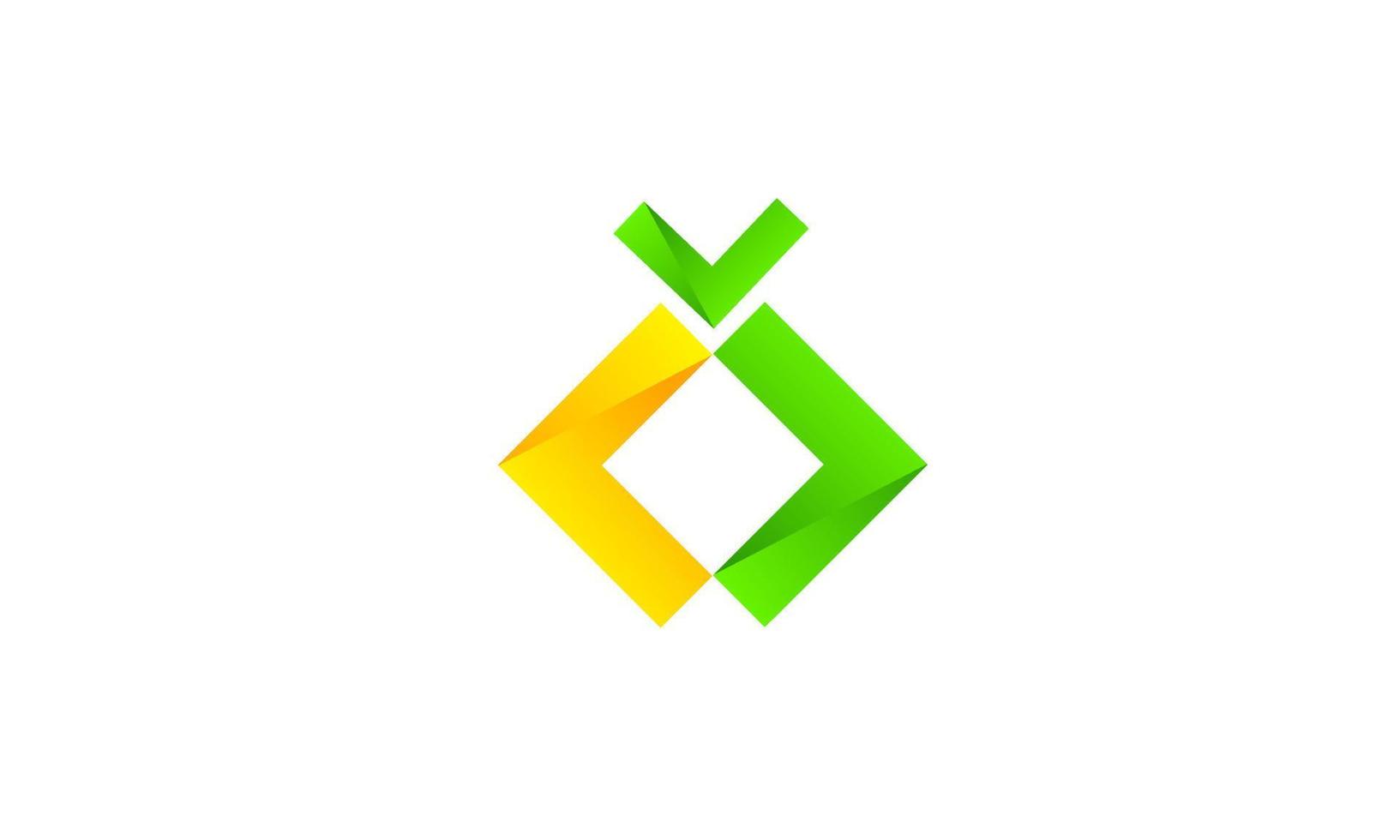 símbolo de codificación de cereza abstracto moderno. logotipo de internet de frutas y hojas digitales vector