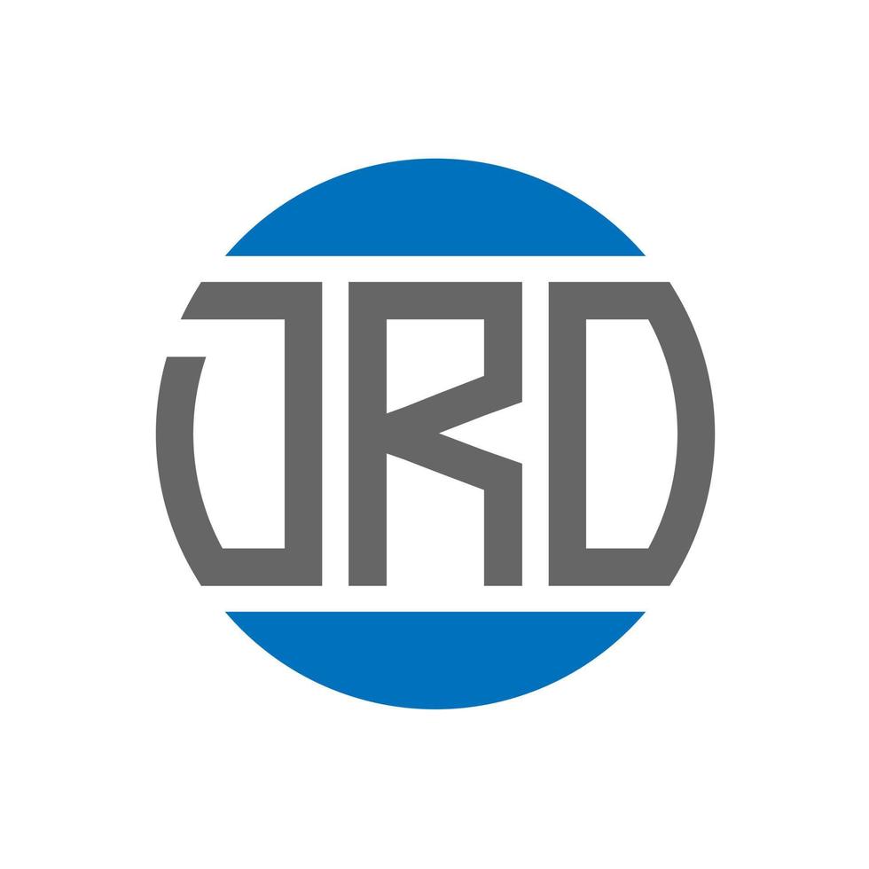 DRO letter logo design on white background. DRO creative initials circle logo concept. DRO letter design. vector