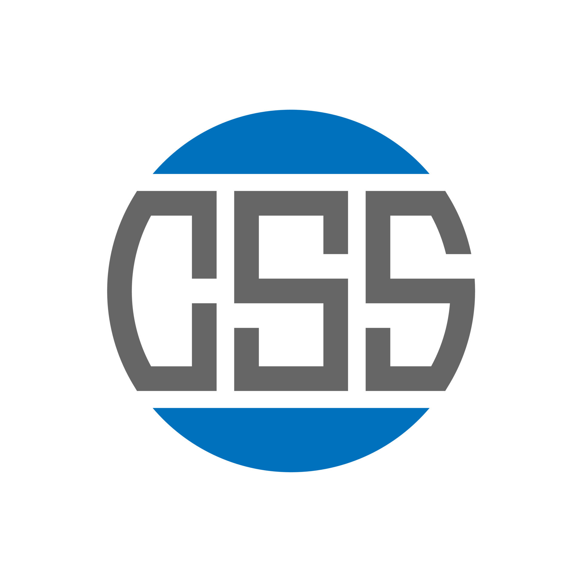 diseño de logotipo de letra css sobre fondo blanco. concepto de ...