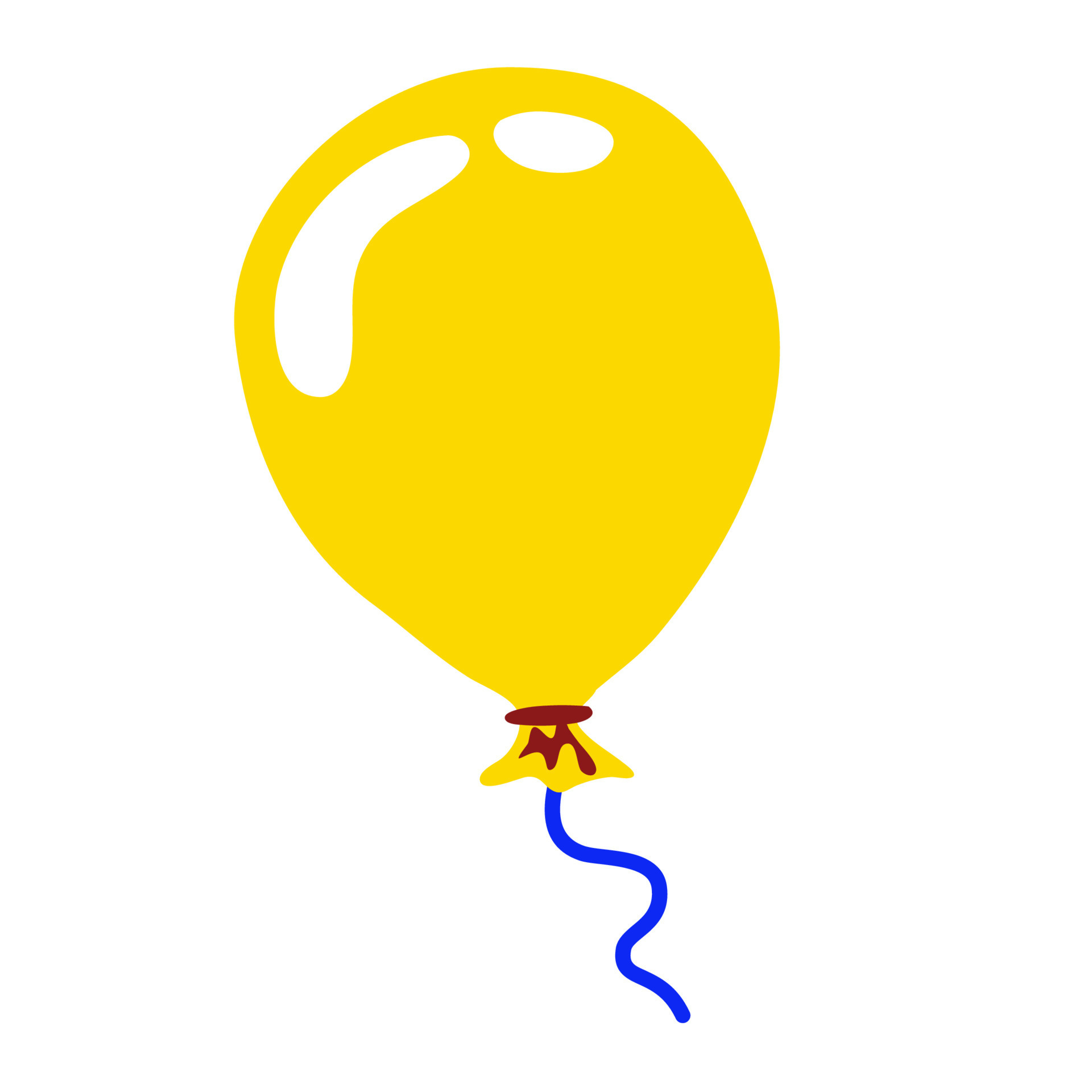 yellow balloons vector 15481175 Vector Art at Vecteezy
