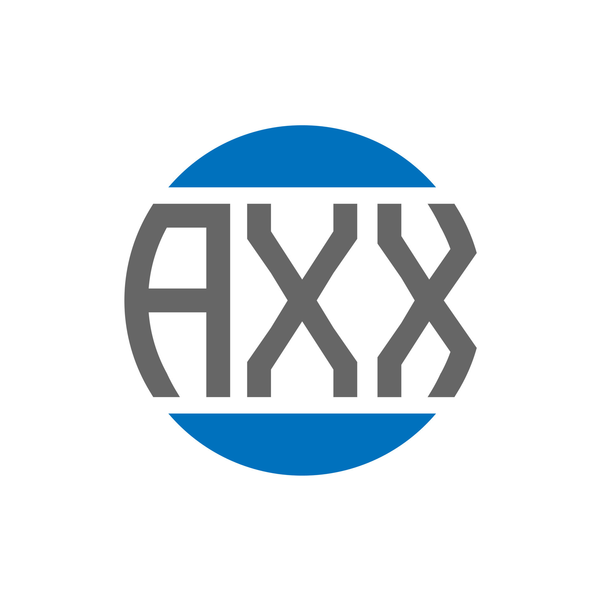 AXX letter logo design on white background. AXX creative initials