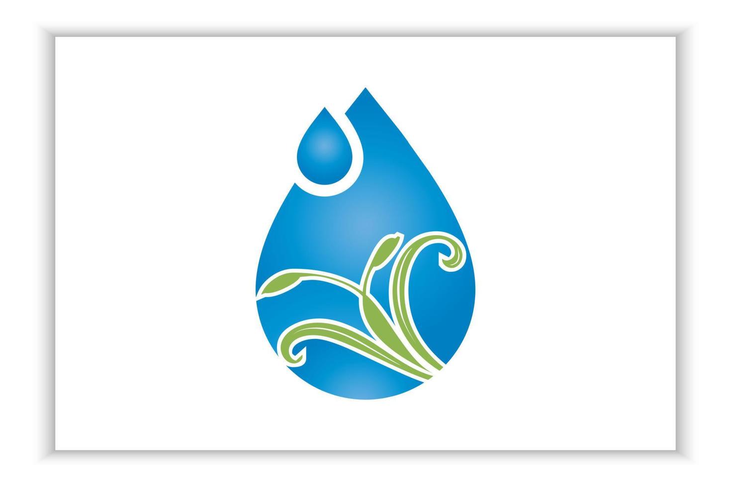 icono de gota de agua para aplicación o sitio web vector