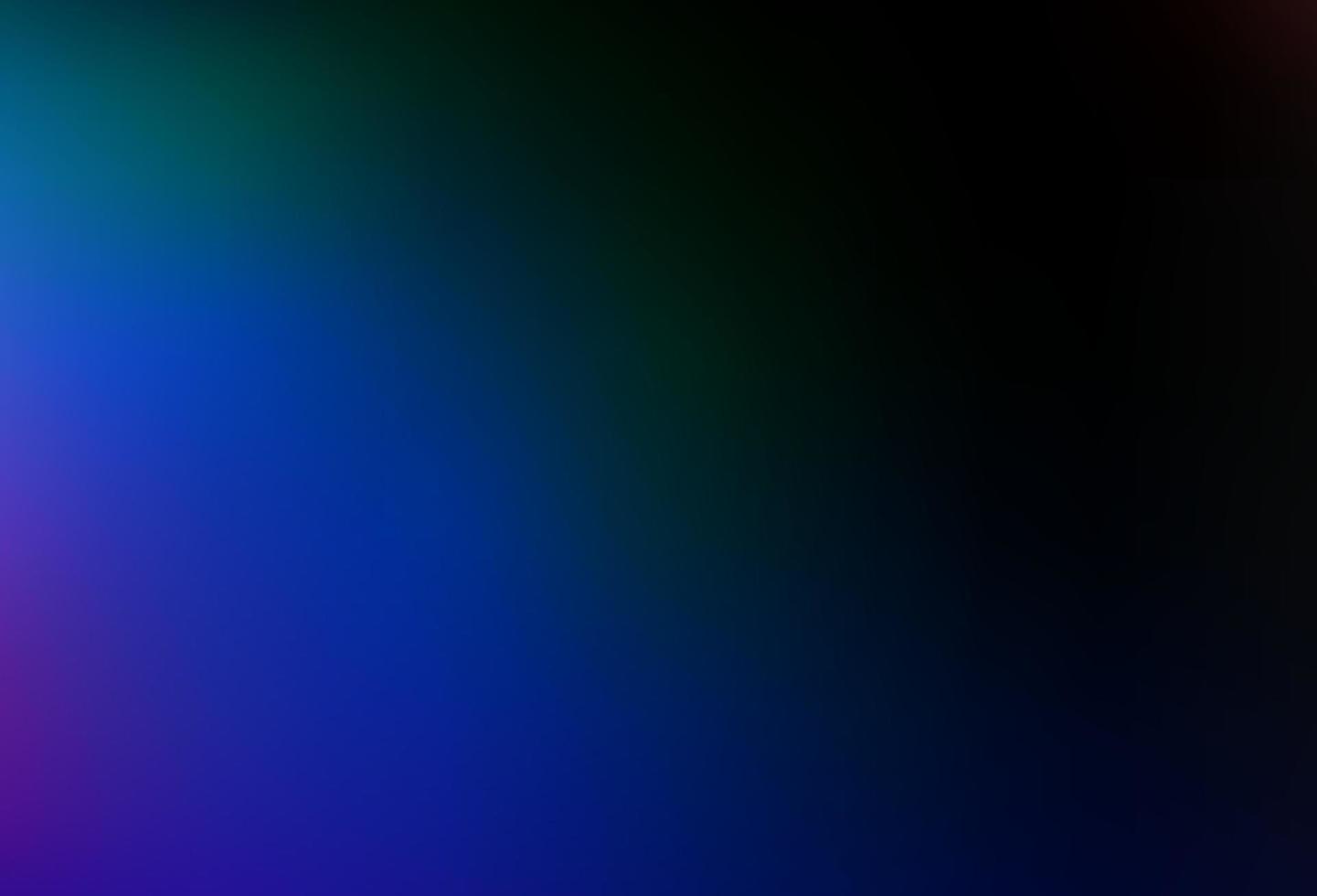 Dark Multicolor, Rainbow vector blurred background.