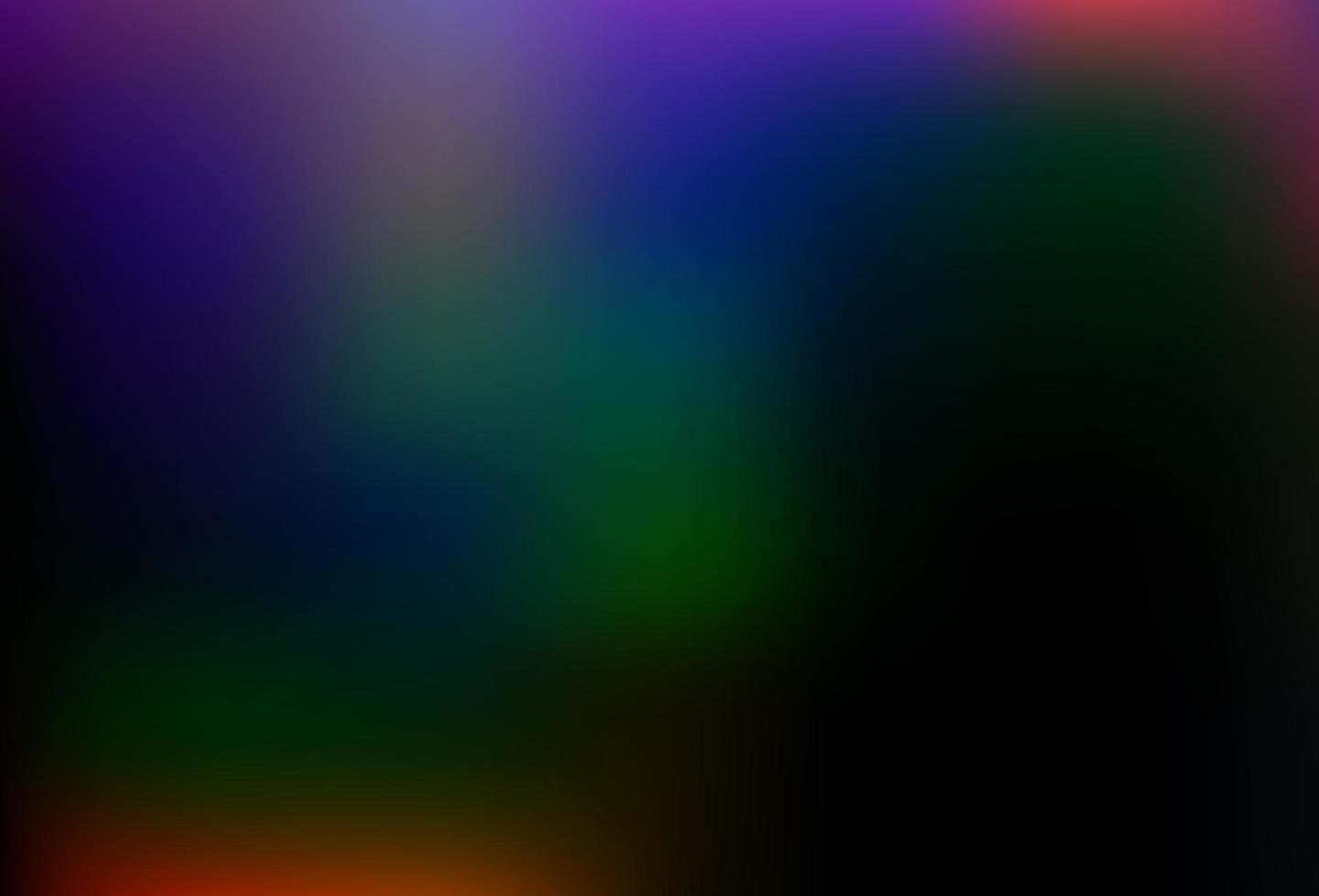 Dark Multicolor, Rainbow vector abstract blurred pattern.