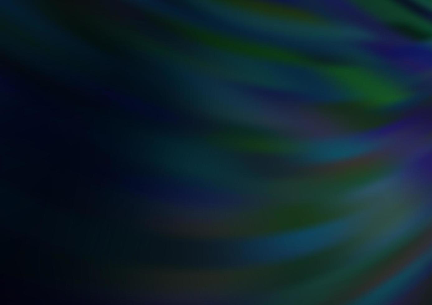 Dark BLUE vector blurred shine abstract background.