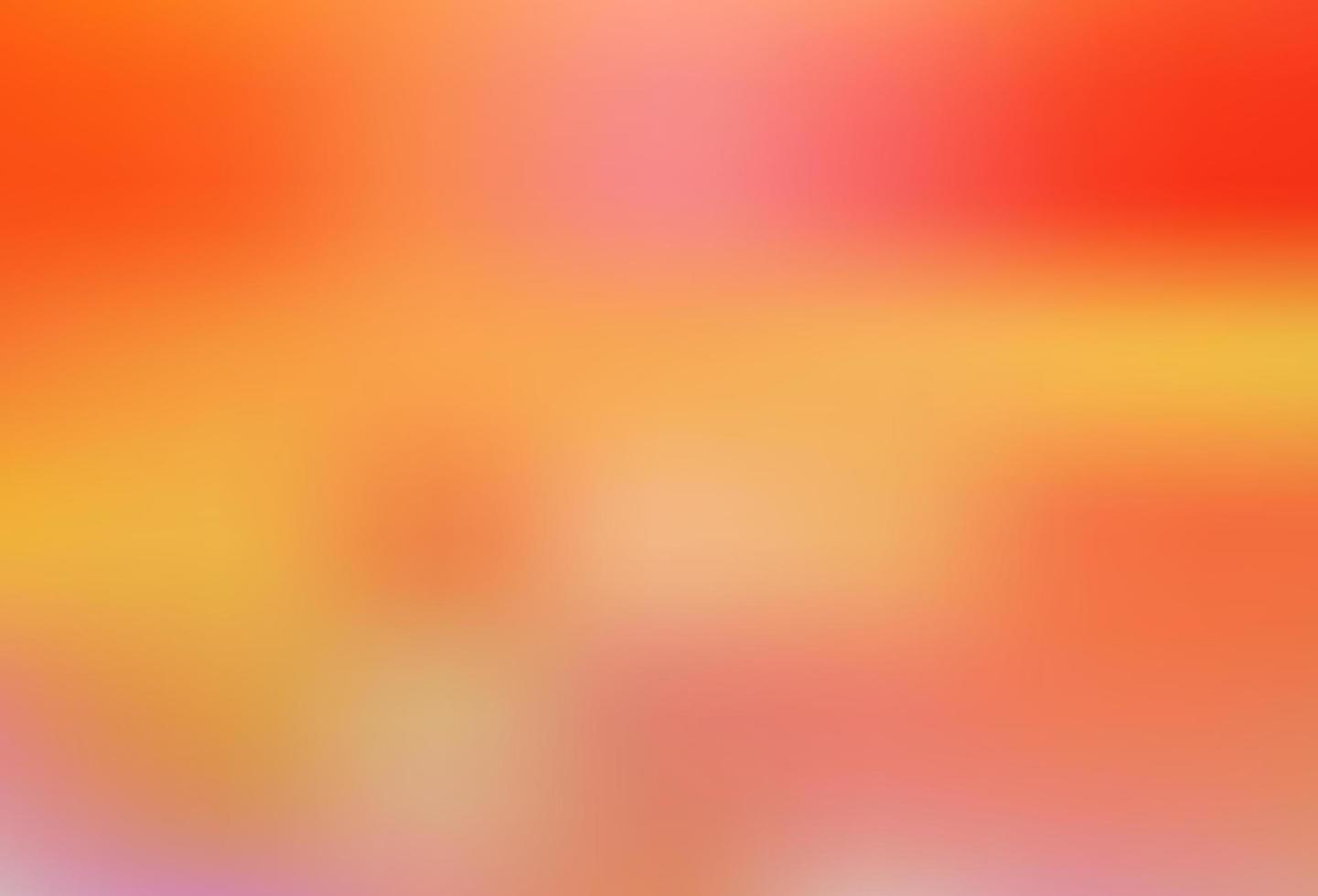 Light Orange vector blurred shine abstract template.