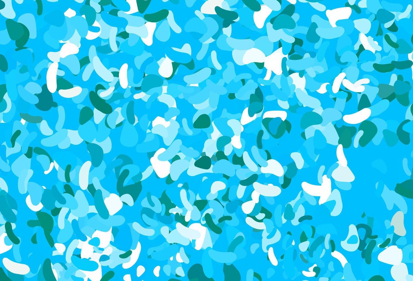 Light Blue, Green vector texture with random forms.