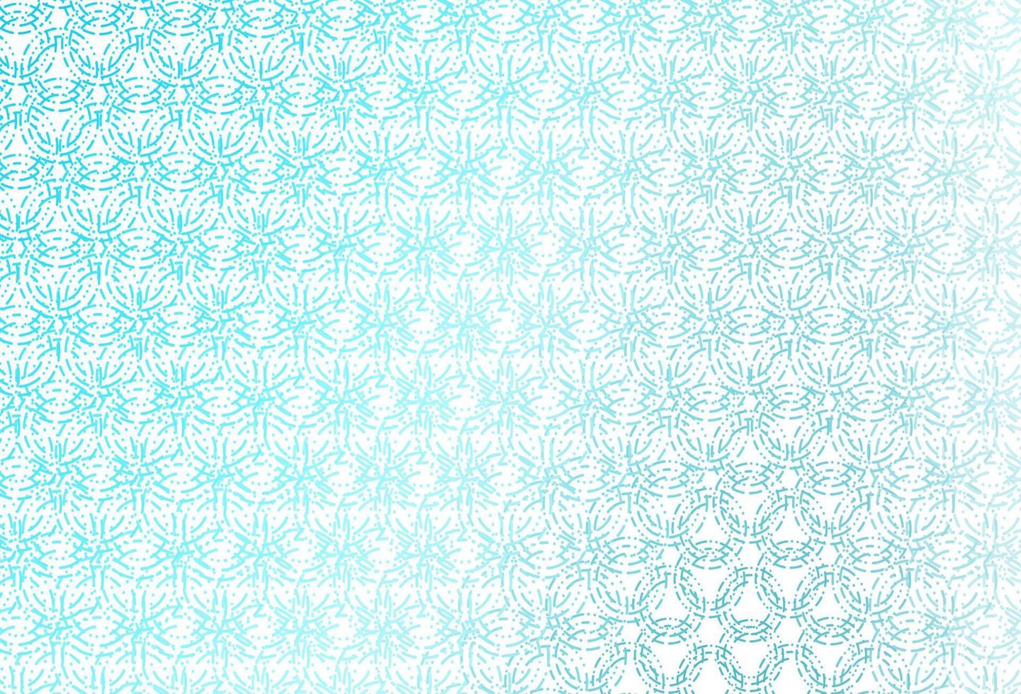 Light blue vector pattern with spheres.