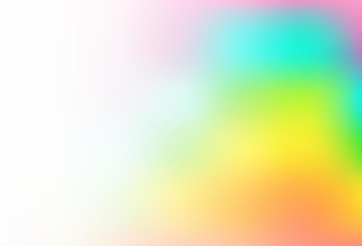 Light Multicolor, Rainbow vector blurred bright background.