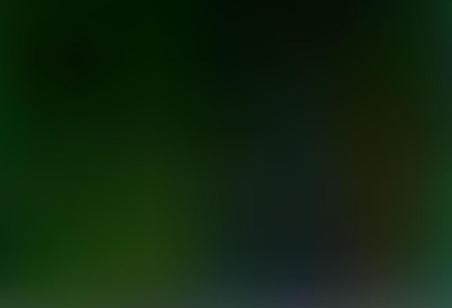 Dark Green vector bokeh template.