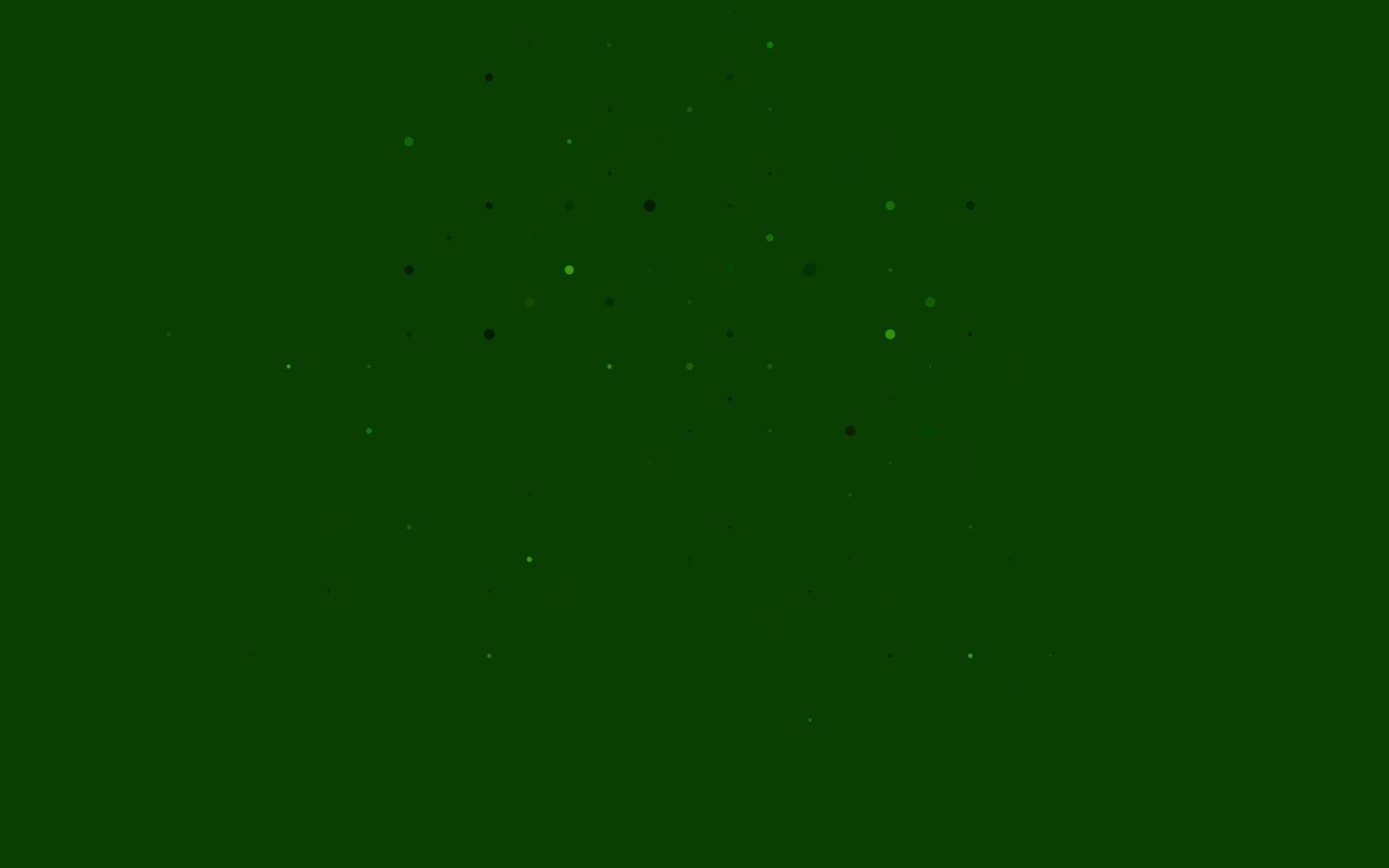 Light Green vector pattern with spheres.