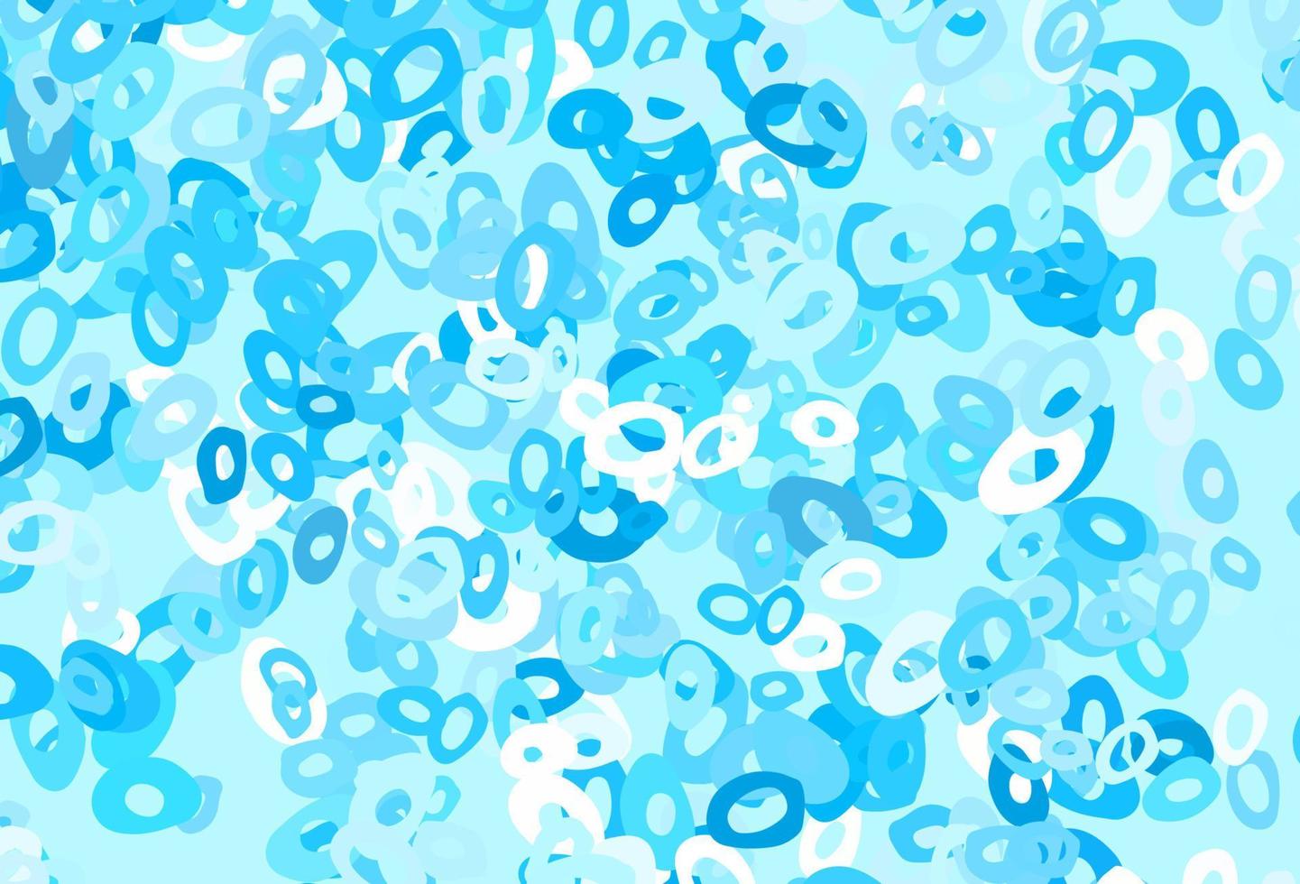 Light Blue, Green vector layout with circle shapes.