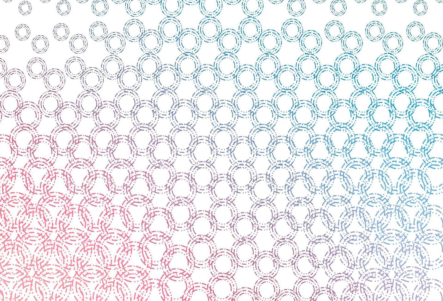 Light blue, red vector layout with circle shapes.