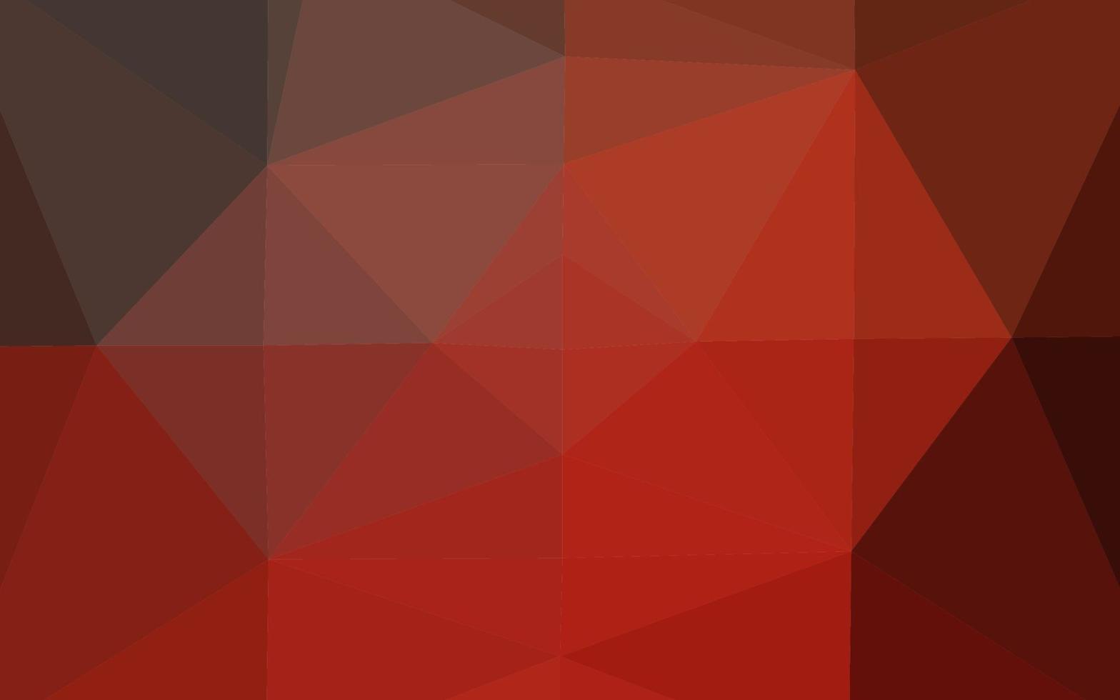 Light Red vector triangle mosaic cover.