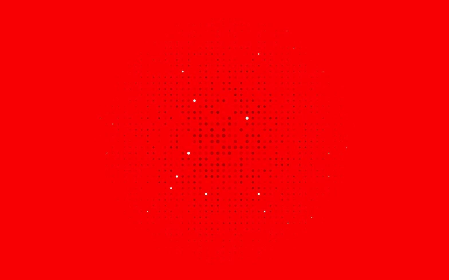 Light Red vector template with circles.