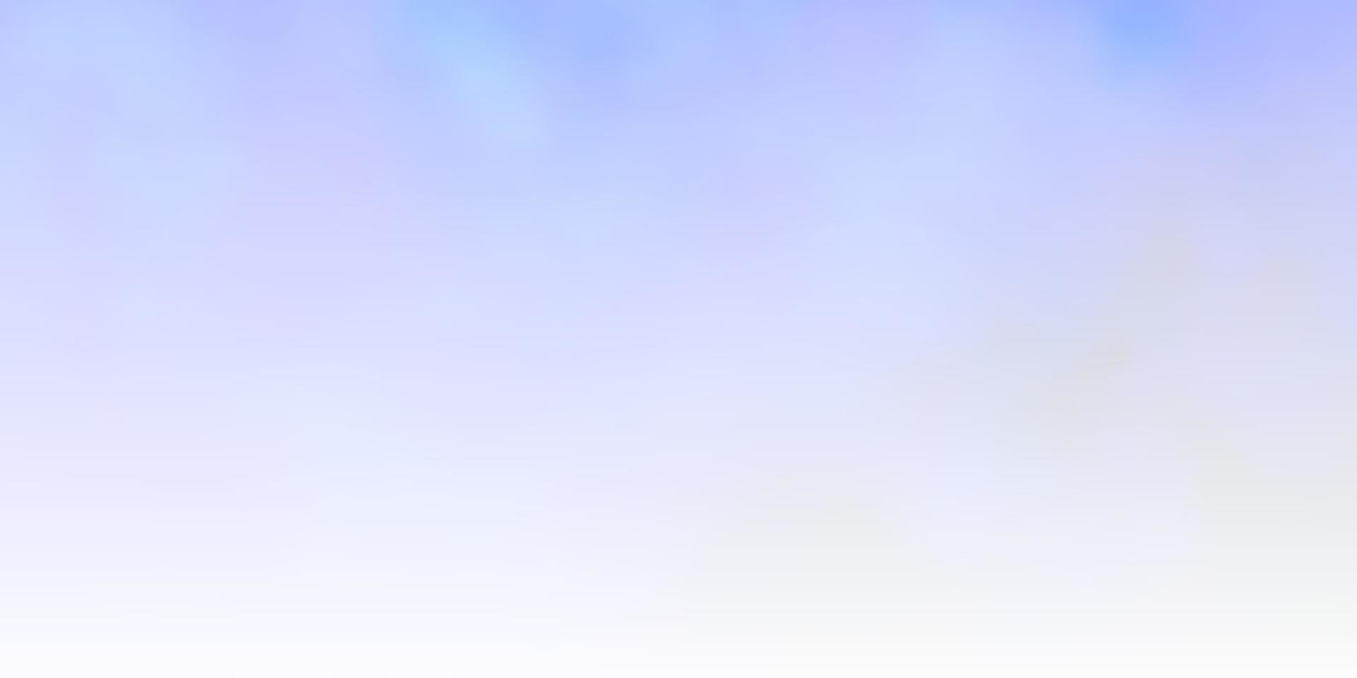 Dark BLUE vector template with sky, clouds.