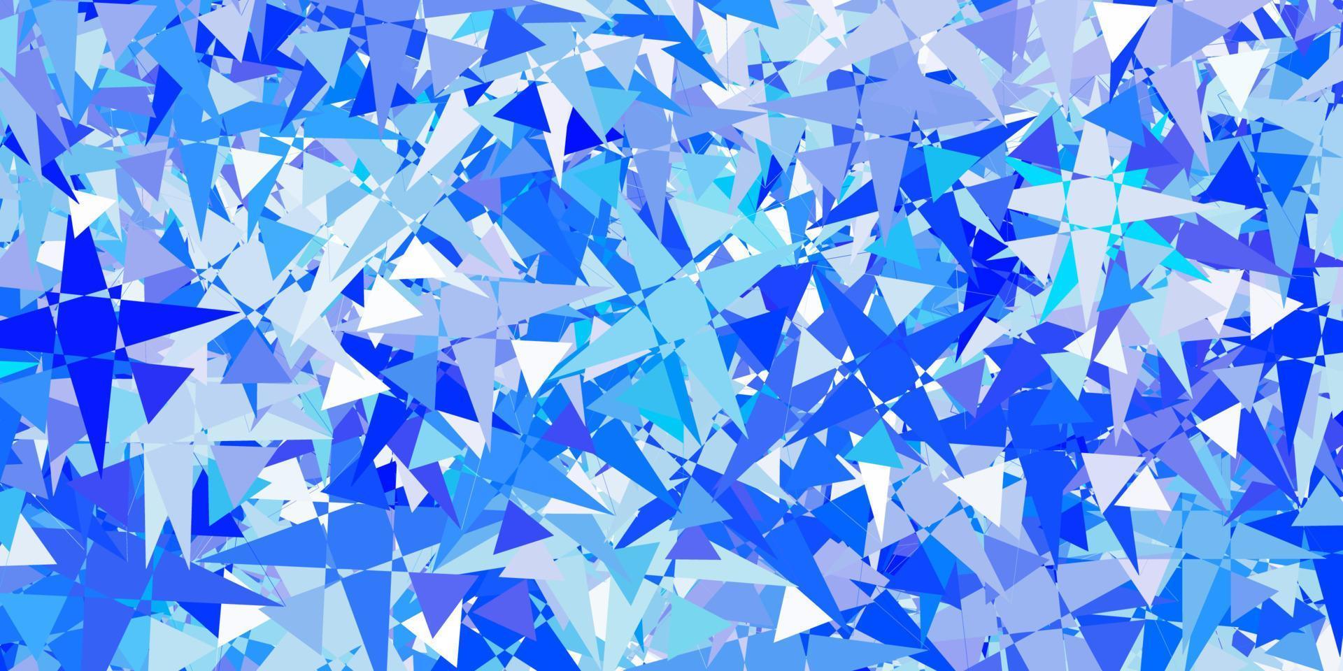 Light BLUE vector pattern with polygonal shapes.