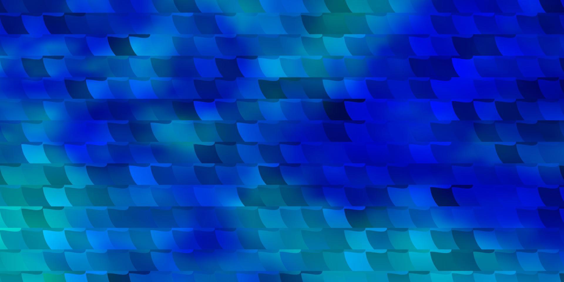 textura de vector azul claro en estilo rectangular.