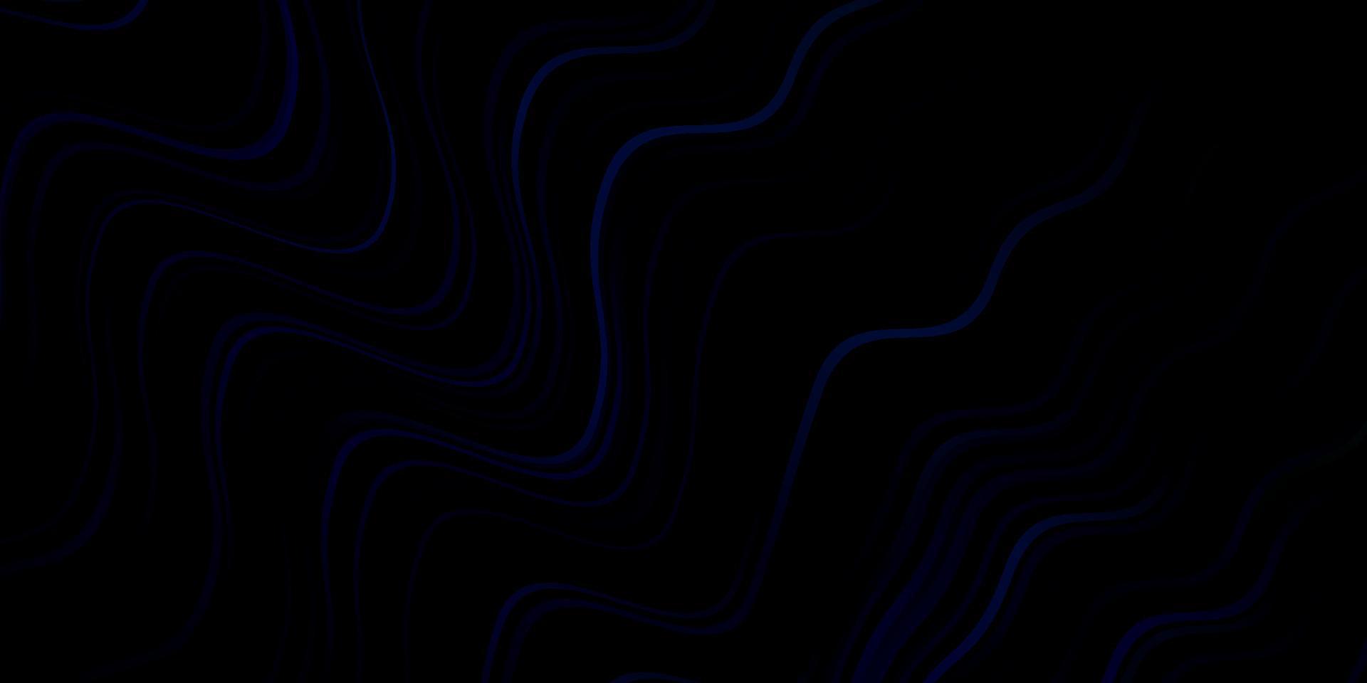 Dark Blue, Green vector layout with curves.