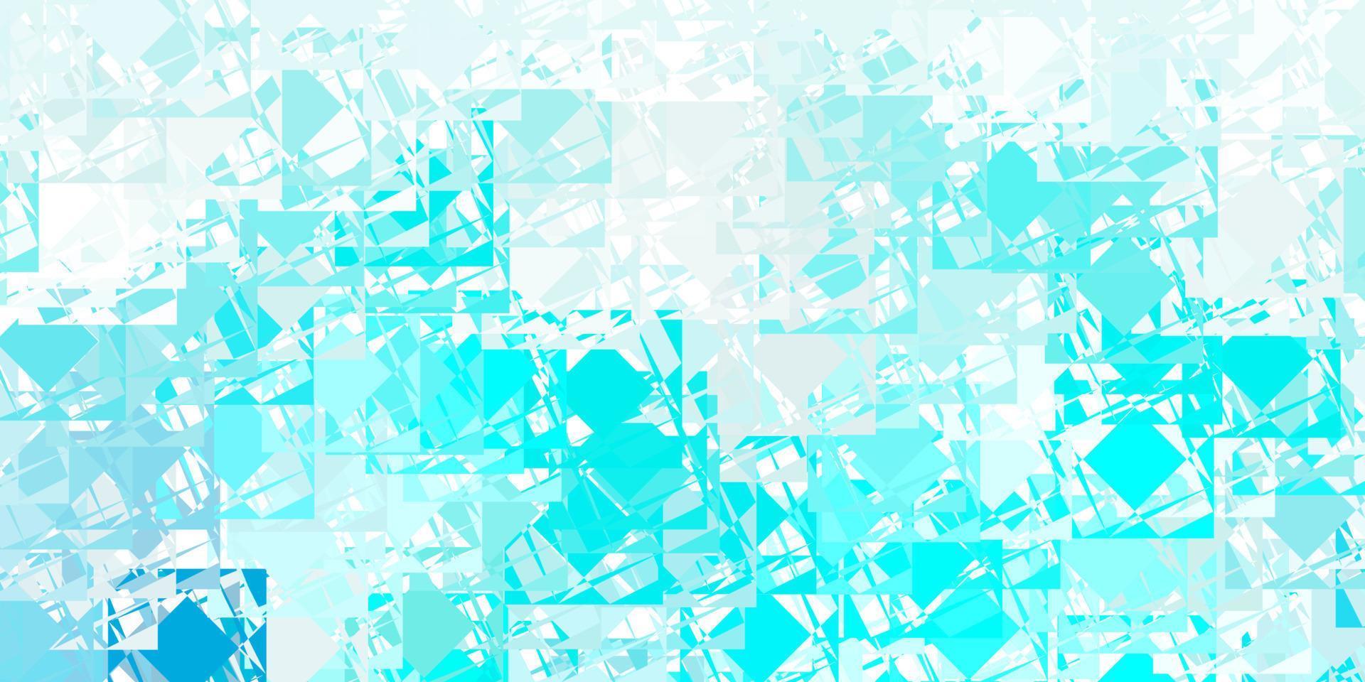 Light blue vector background with polygonal forms.