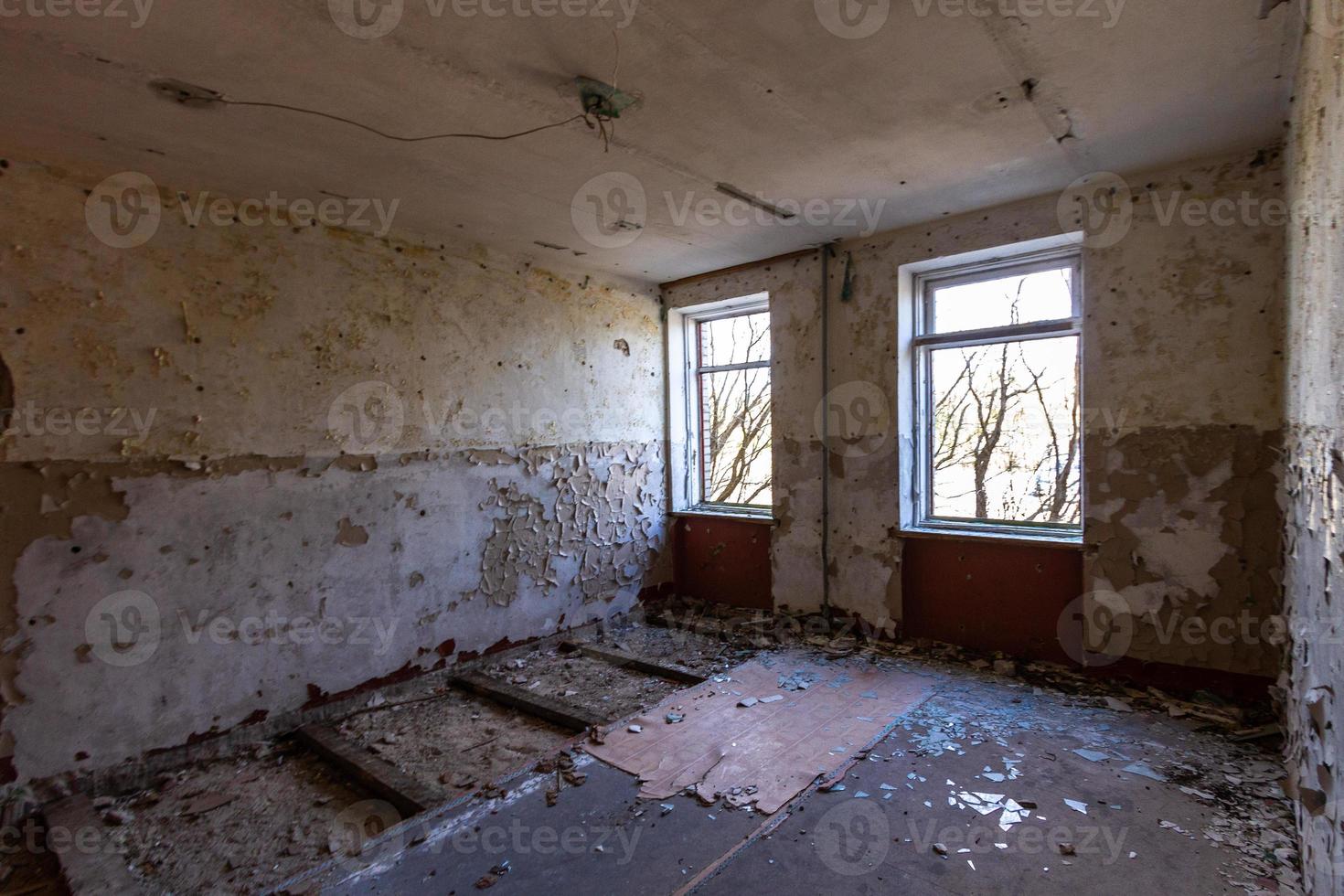 Interior of an Abandoned House photo