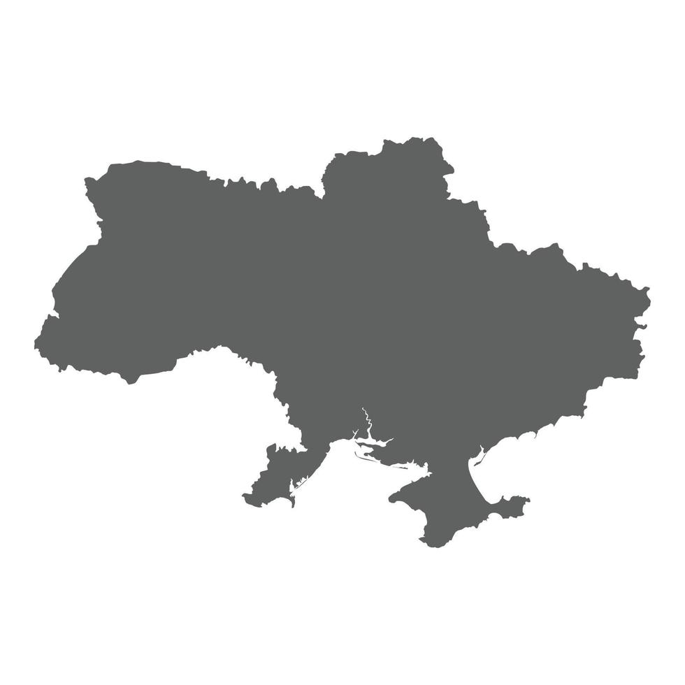 mapa de ucrania vector