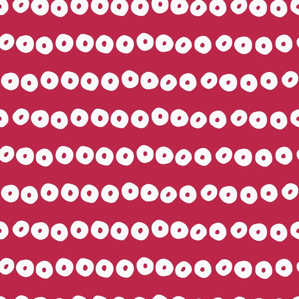Seamless pattern with Color of the year Viva Magenta in style Art Deco. For wrapping paper, home decor other design projects vector