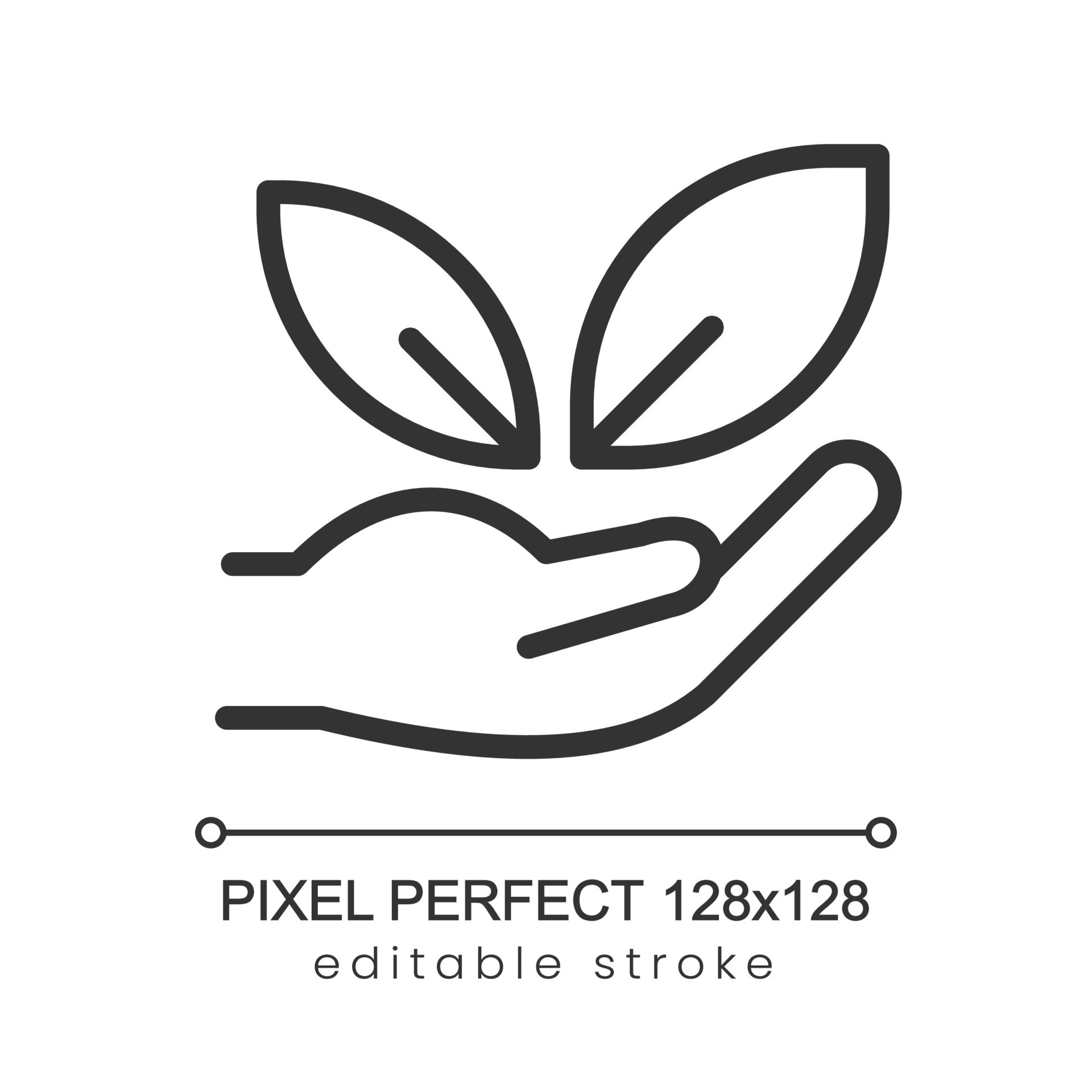 Nature care pixel perfect linear icon. Restoration of wild flora. Plants  cultivation. Thin line illustration. Contour symbol. Vector outline  drawing. Editable stroke 15485055 Vector Art at Vecteezy