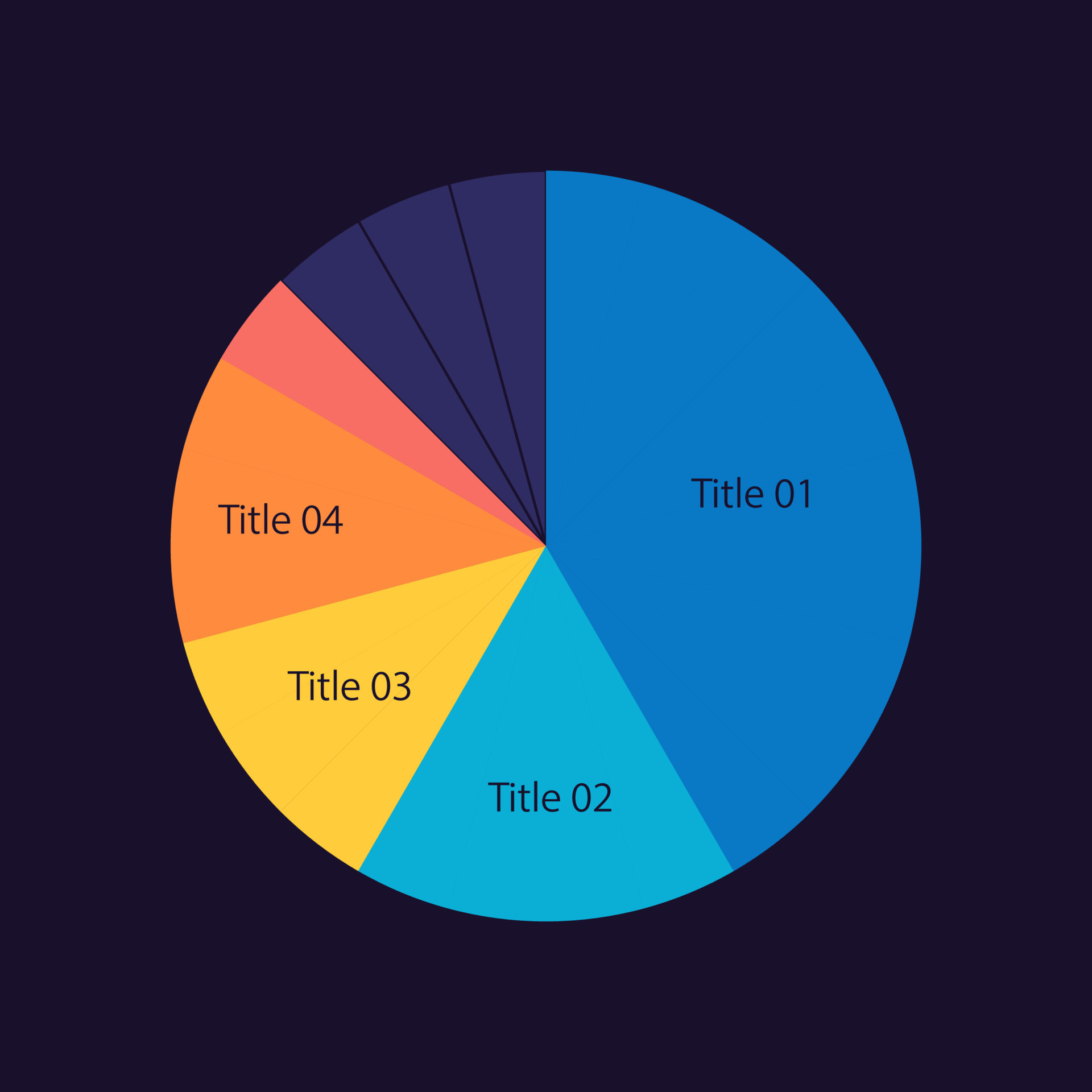 Results of election for Parliament circle infographic design template Results of election for Parliament circle infographic design template